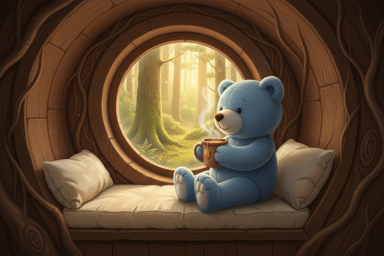 Blue's Brave Walk — Chapter 1: The First Step