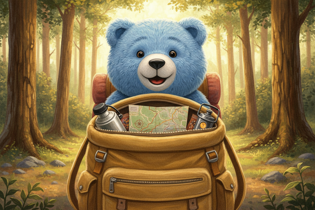 What's in Blue's Pack?