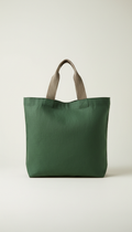 Linen Tote with Forest Walk Print